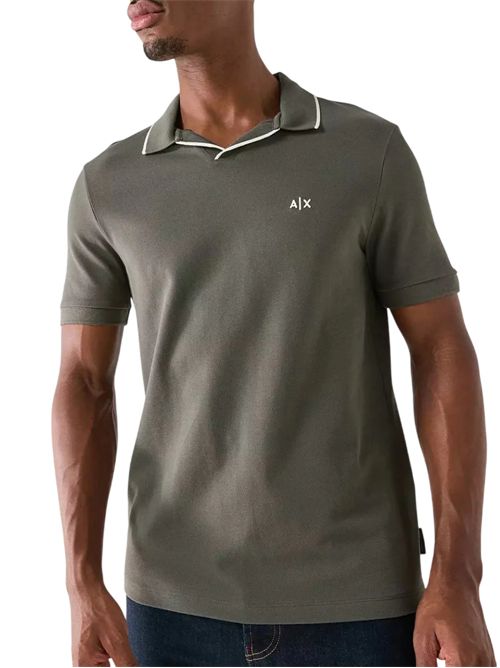 Polo Classica in Piqué di Cotone Traspirante ARMANI EXCHANGE | XM002401AF10366/U8144